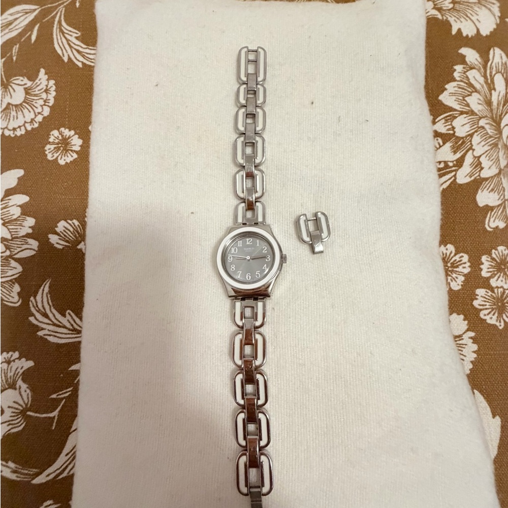 Swatch watch Silver Women's Watch
Swiss Made